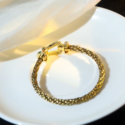 [Noble Aura jewelry]FORCE 10 GOLD GREEN DIAMOND PAVED