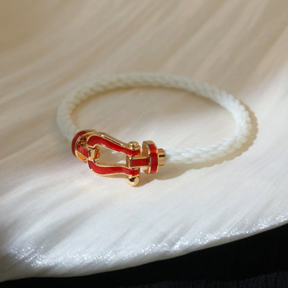 [Noble Aura jewelry]FORCE 10 WHITE TEXTILE DIAMOND PAVED