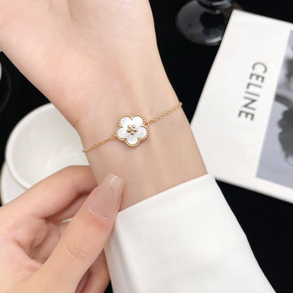 [Noble Aura jewelry]LUCKY SPRING ROSE GOLD MOP BRACELET