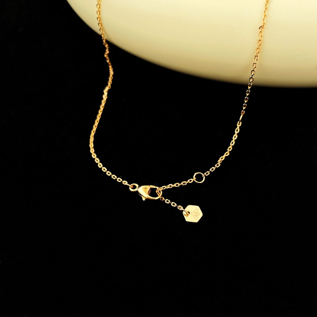 [Noble Aura jewelry]BEE MINI PEDANT DIAMOND NECKLACE