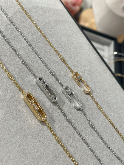 [Noble Aura jewelry]BABY MOVE DIAMOND BRACELET