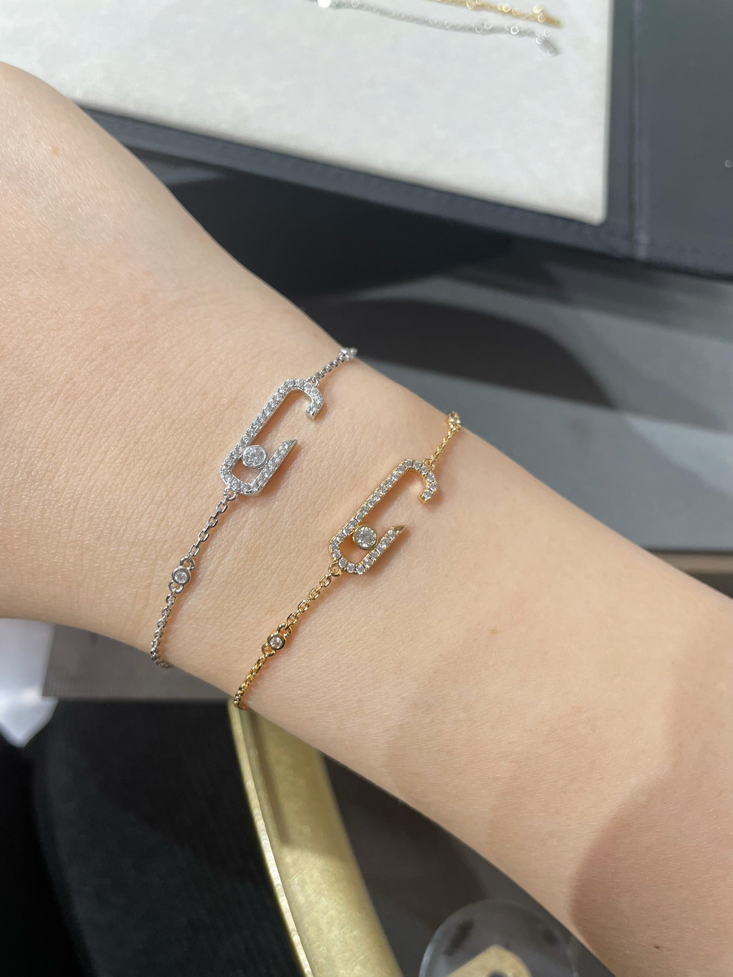[Noble Aura jewelry]BABY MOVE DIAMOND BRACELET