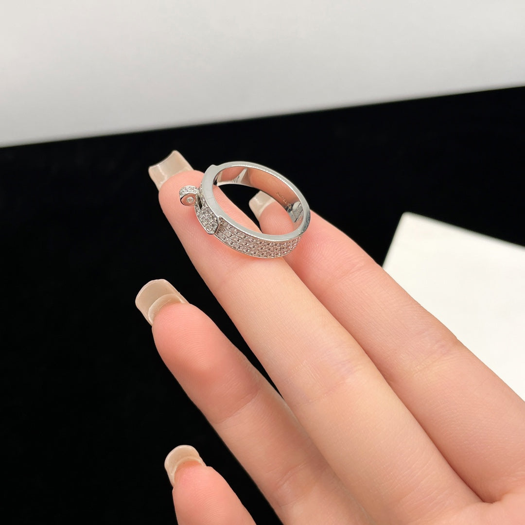 [Noble Aura jewelry]KELLY SILVER DIAMOND RING
