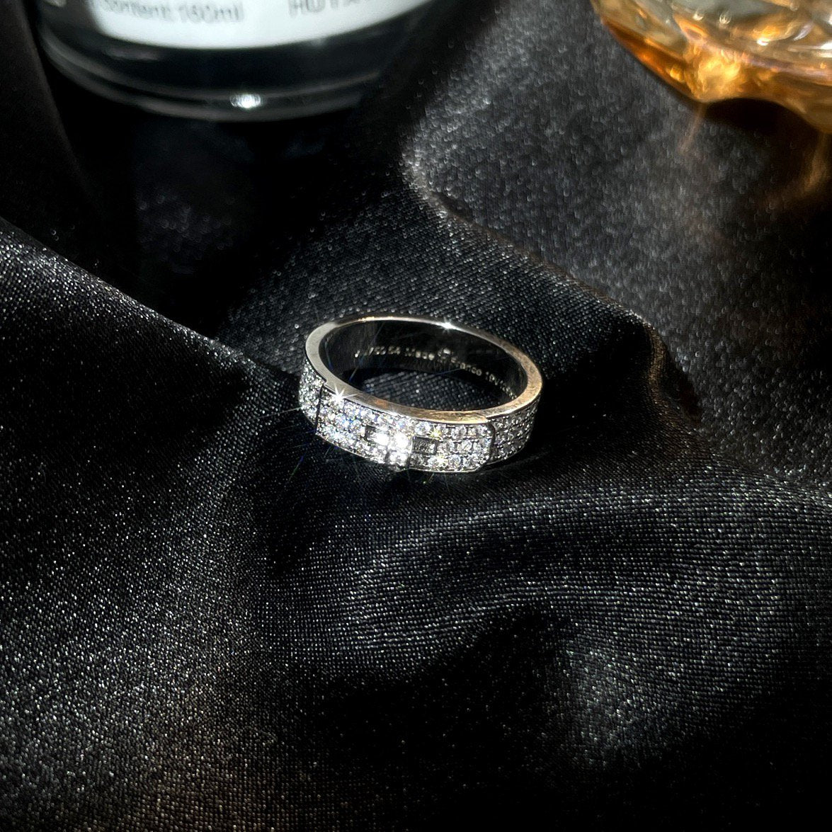 [Noble Aura jewelry]KELLY SILVER DIAMOND RING