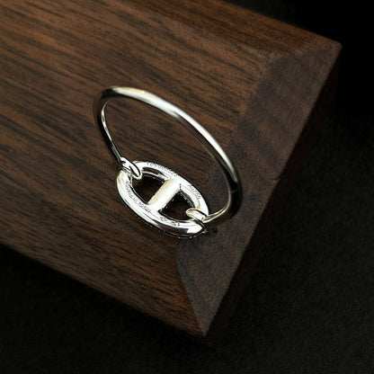 [Noble Aura jewelry]RONDE SMALL SILVER DIAMOND RING