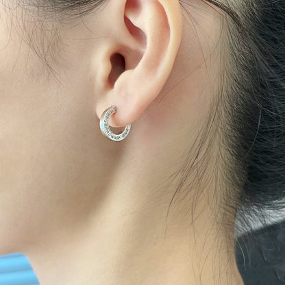 [Noble Aura jewelry]LOVE DIAMOND EARRINGS