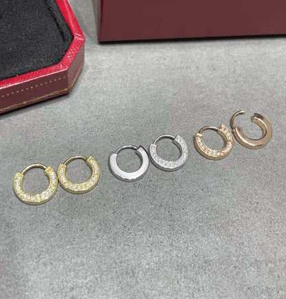 [Noble Aura jewelry]LOVE DIAMOND EARRINGS