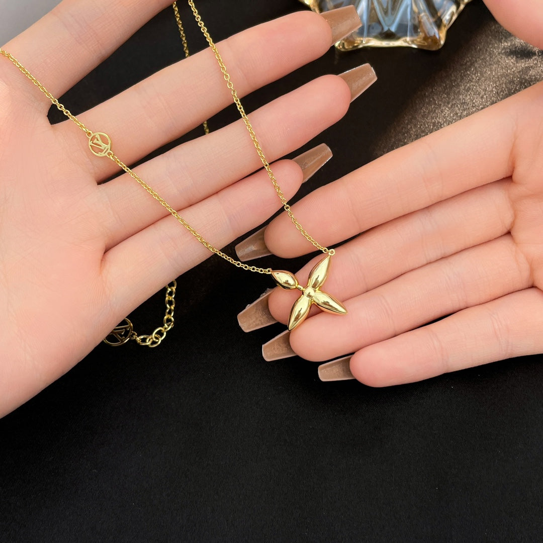 [Noble Aura jewelry]LOUISETTE GOLD NECKLACE