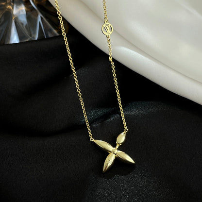 [Noble Aura jewelry]LOUISETTE GOLD NECKLACE