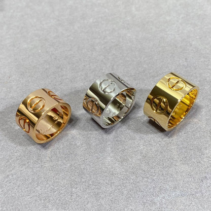 [Noble Aura jewelry]LOVE 11MM LARGE RING