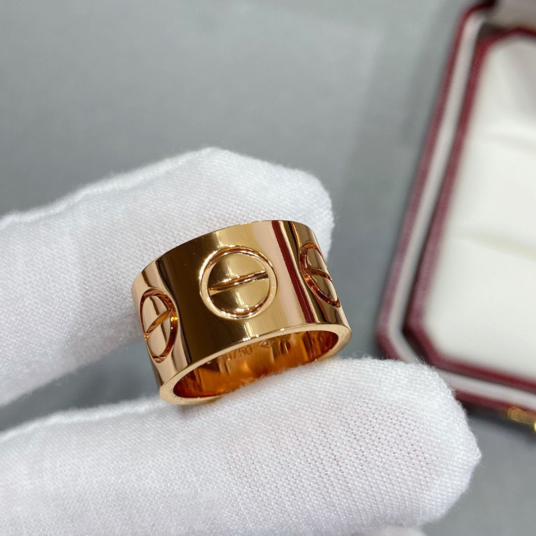 [Noble Aura jewelry]LOVE 11MM LARGE RING
