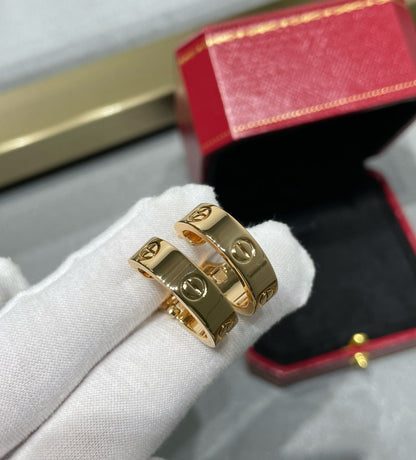 [Noble Aura jewelry]LOVE 5.5MM EARRINGS