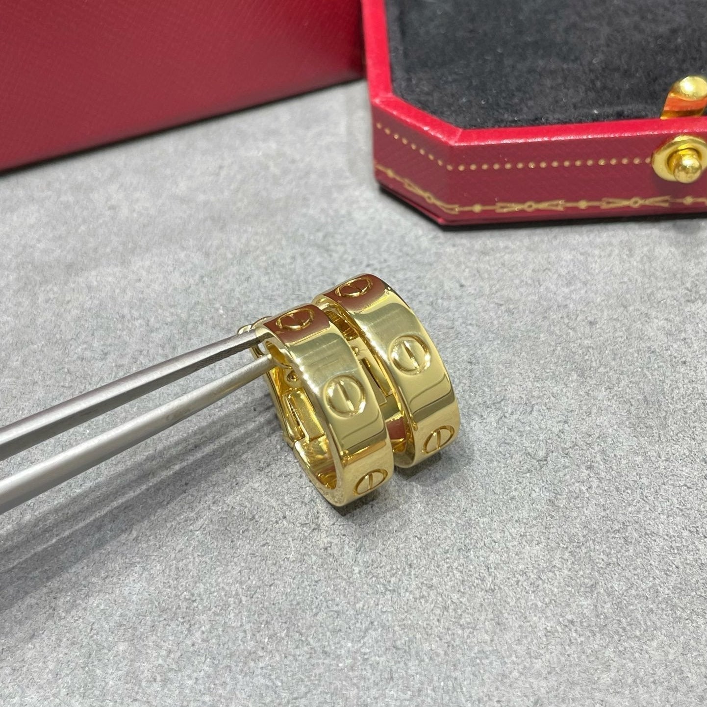 [Noble Aura jewelry]LOVE 5.5MM EARRINGS