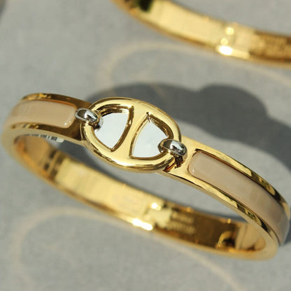 [Noble Aura jewelry]CLIC CHAINE GOLD BRACELET