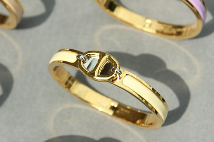 [Noble Aura jewelry]CLIC CHAINE GOLD BRACELET