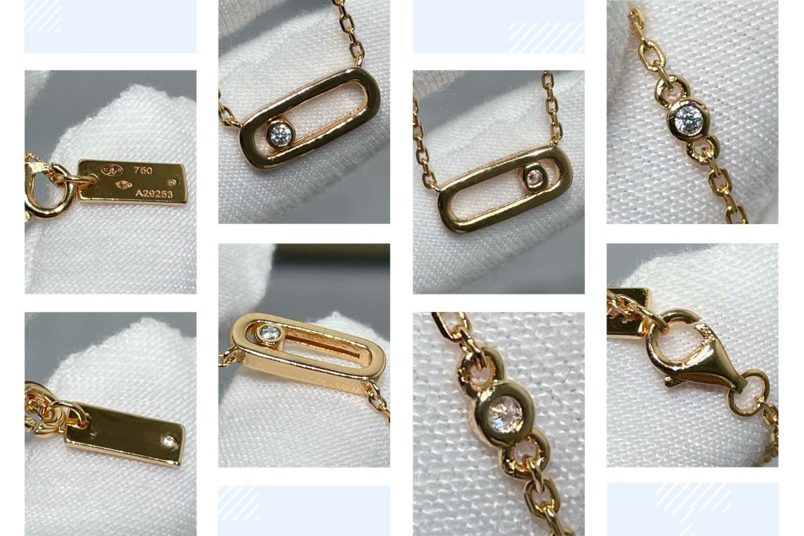 [Noble Aura jewelry]MOVE UNO DIAMOND NECKLACE