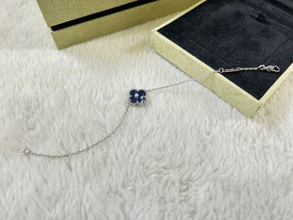 [Noble Aura jewelry]CLOVER 1 MOTIF PIETERSITE BRACELET