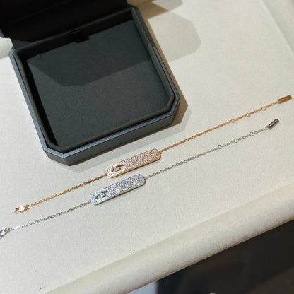 [Noble Aura jewelry]MOVE CLASSIQUE DIAMOND PAVED BRACELET