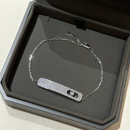 [Noble Aura jewelry]MOVE CLASSIQUE DIAMOND PAVED BRACELET