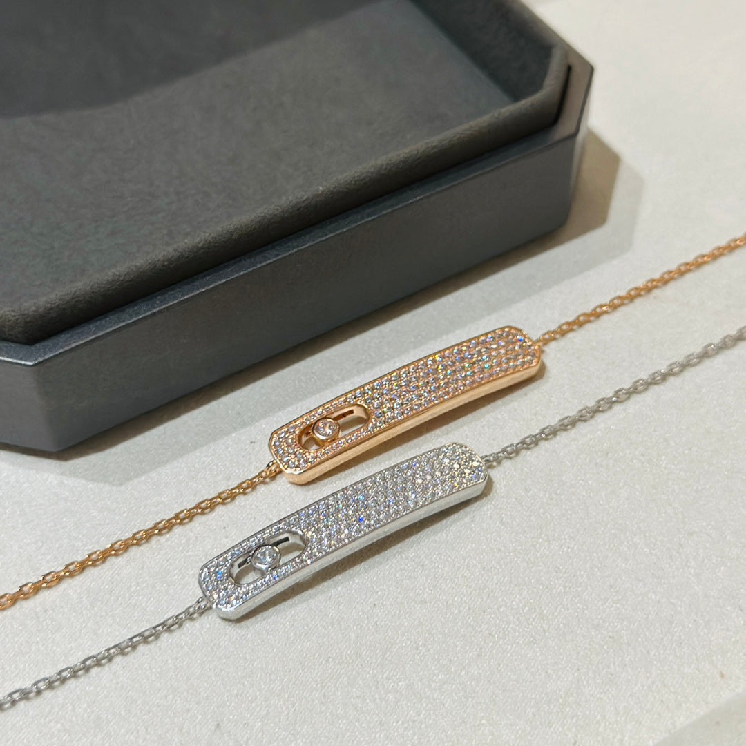 [Noble Aura jewelry]MOVE CLASSIQUE DIAMOND PAVED BRACELET
