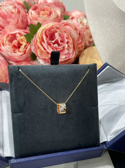 [Noble Aura jewelry]LIENS EVIDENCE DIAMOND NECKLACE