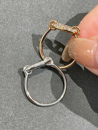 [Noble Aura jewelry]RONDE SMALL DIAMOND RING