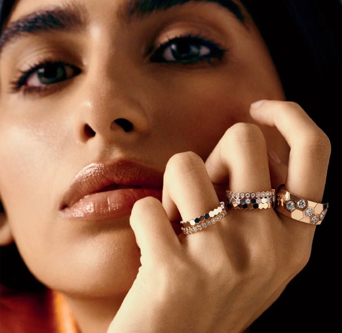 [Noble Aura jewelry]BEE LOVE DIAMOND LARGE RING