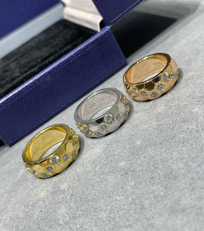 [Noble Aura jewelry]BEE LOVE DIAMOND LARGE RING