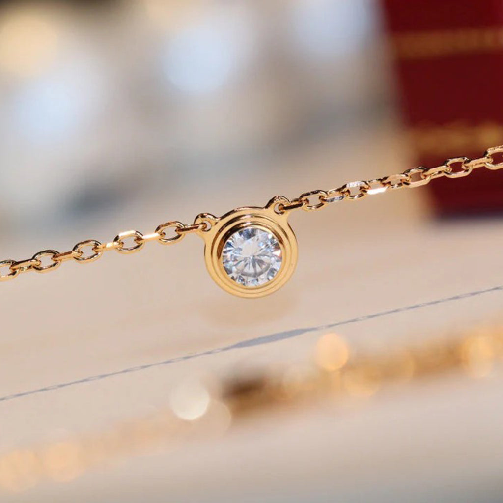 [Noble Aura jewelry]DAMOUR DIAMOND NECKLACE