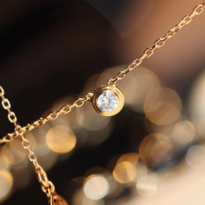[Noble Aura jewelry]DAMOUR DIAMOND NECKLACE