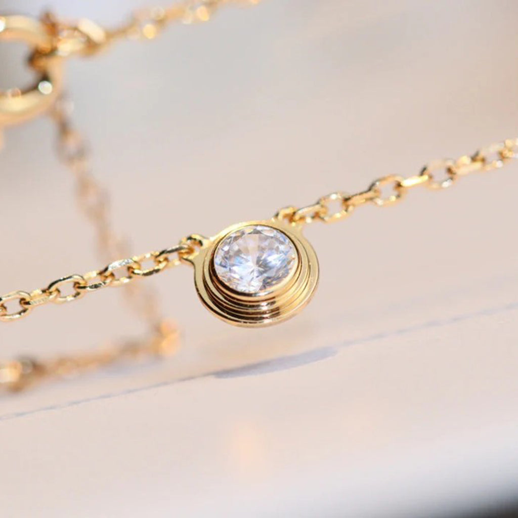 [Noble Aura jewelry]DAMOUR DIAMOND NECKLACE