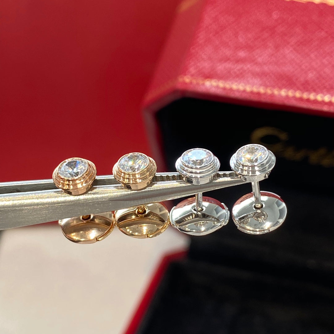 [Noble Aura jewelry]DAMOUR DIAMOND EARRINGS