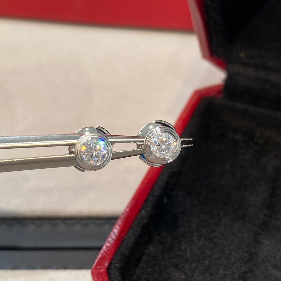 [Noble Aura jewelry]DAMOUR DIAMOND EARRINGS