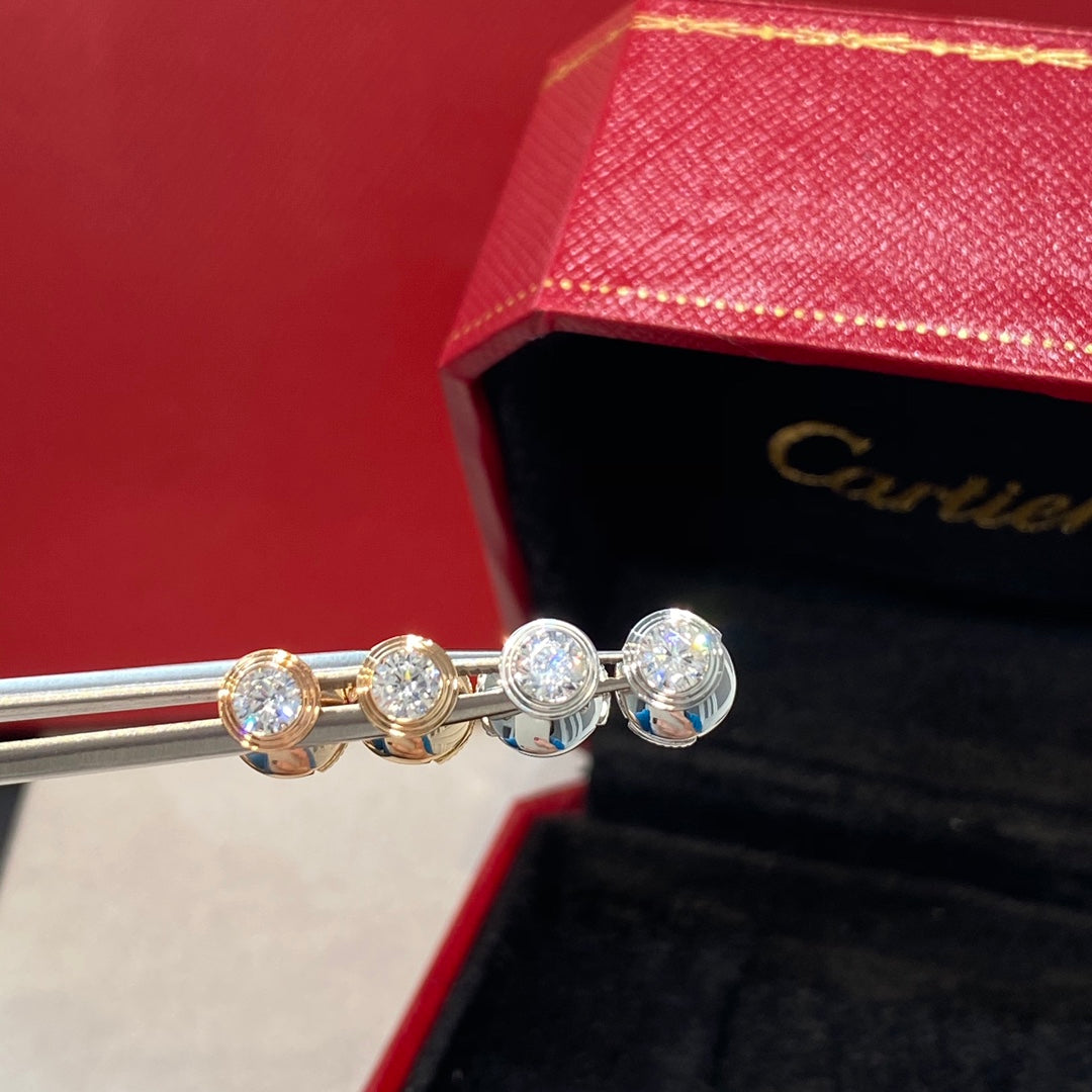 [Noble Aura jewelry]DAMOUR DIAMOND EARRINGS