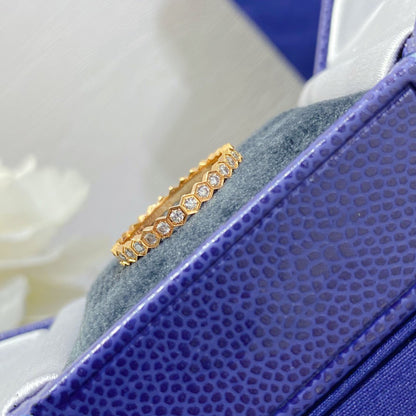 [Noble Aura jewelry]BEE LOVE DIAMOND PAVED SMALL RING