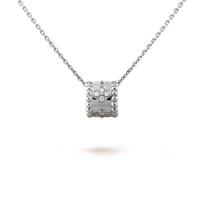 [Noble Aura jewelry]PERLEE PEDANT SIVLER DIAMOND NECKLACE