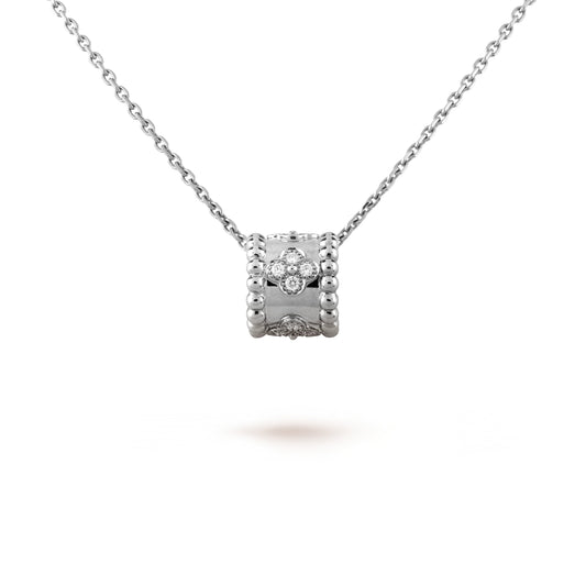 [Noble Aura jewelry]PERLEE PEDANT SIVLER DIAMOND NECKLACE