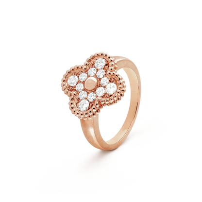 [Noble Aura jewelry]CLOVER DIAMOND RING