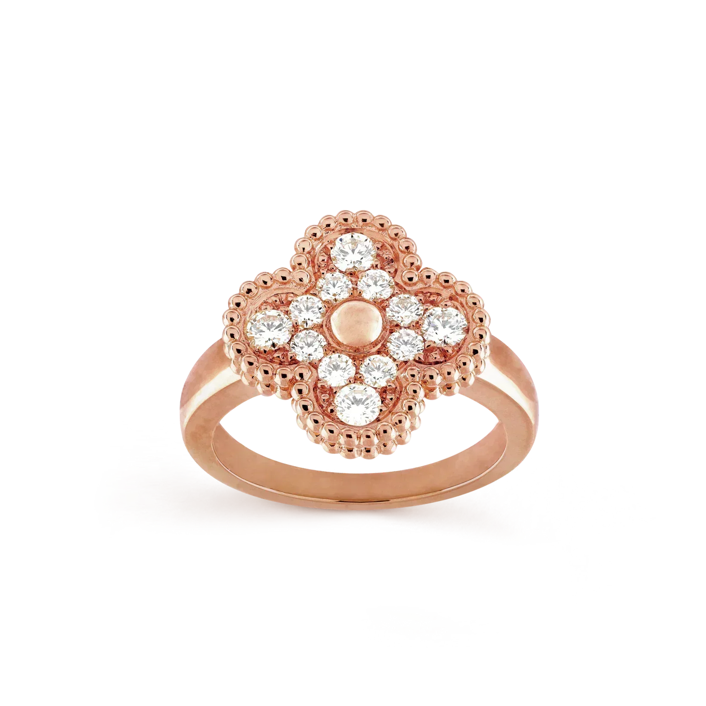 [Noble Aura jewelry]CLOVER DIAMOND RING