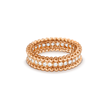 [Noble Aura jewelry]PERLEE DIAMOND ROSE GOLD RING