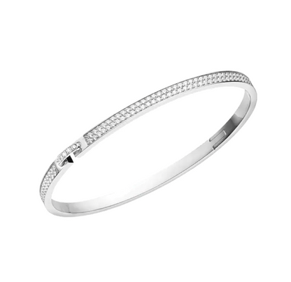[Noble Aura jewelry]LIENS VIDENCE DIAMOND PAVED BRACELET