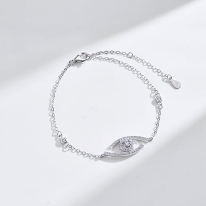 [Noble Aura jewelry]Lucky Eye Pave-Set Diamond Bracelet