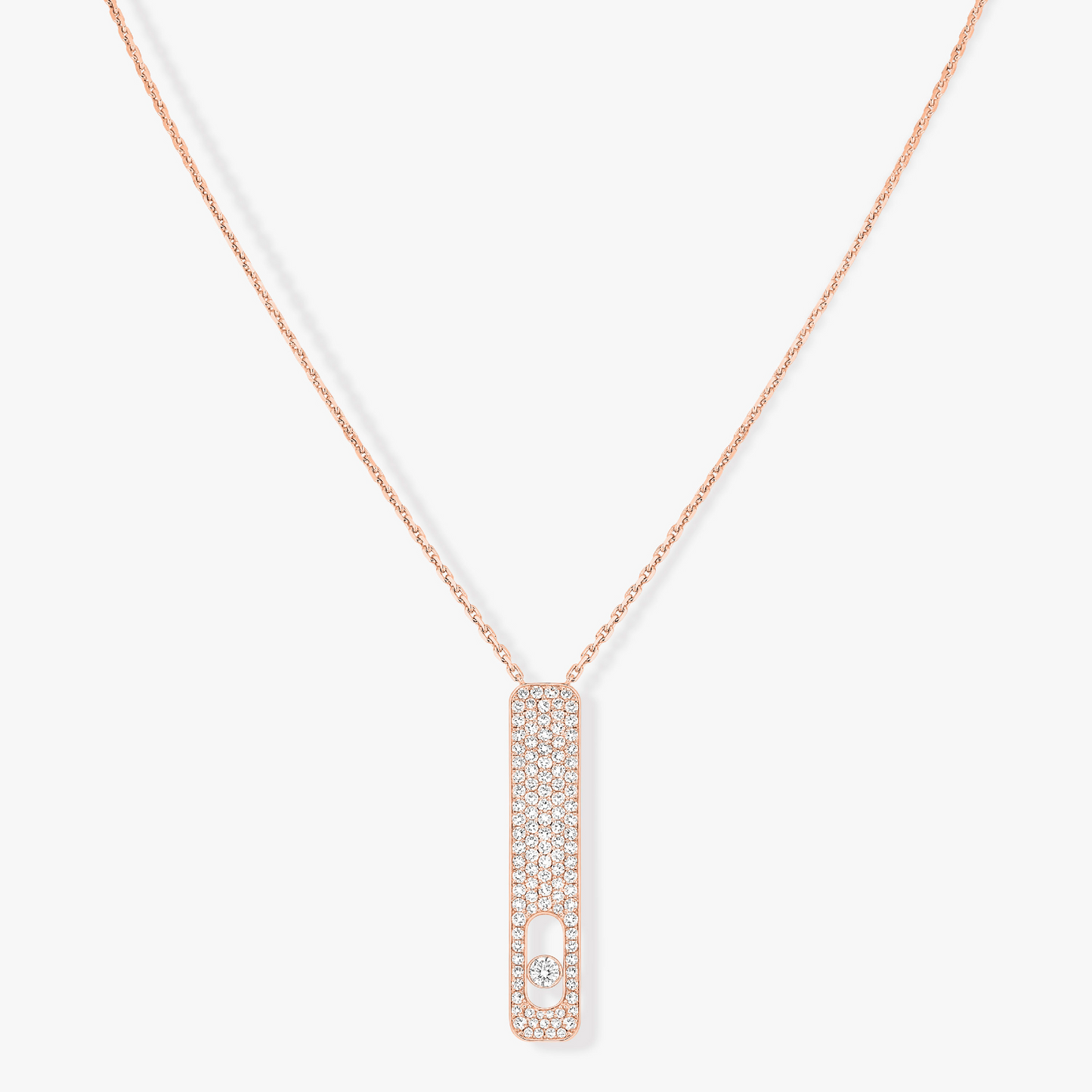 [Noble Aura jewelry]MY FIRST DIAMOND PAVED NECKLACE