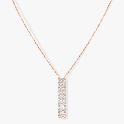 [Noble Aura jewelry]MY FIRST DIAMOND PAVED NECKLACE