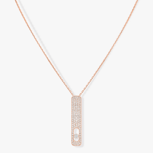 [Noble Aura jewelry]MY FIRST DIAMOND PAVED NECKLACE