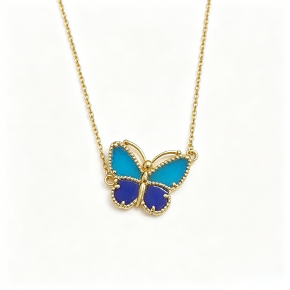 [Noble Aura jewelry]2026 NEW LUCKY BUTTERFLY 1 MOTIFS NECKLACE