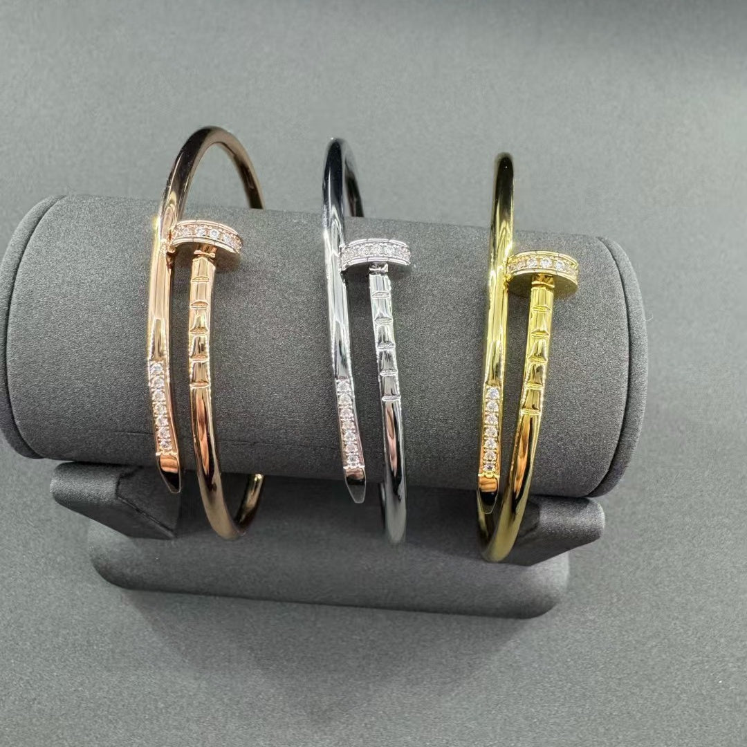 [Noble Aura jewelry]JUSTE BRACELET 2.5MM DIAMONDS NEW