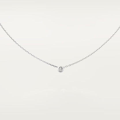 [Noble Aura jewelry]DAMOUR DIAMOND NECKLACE