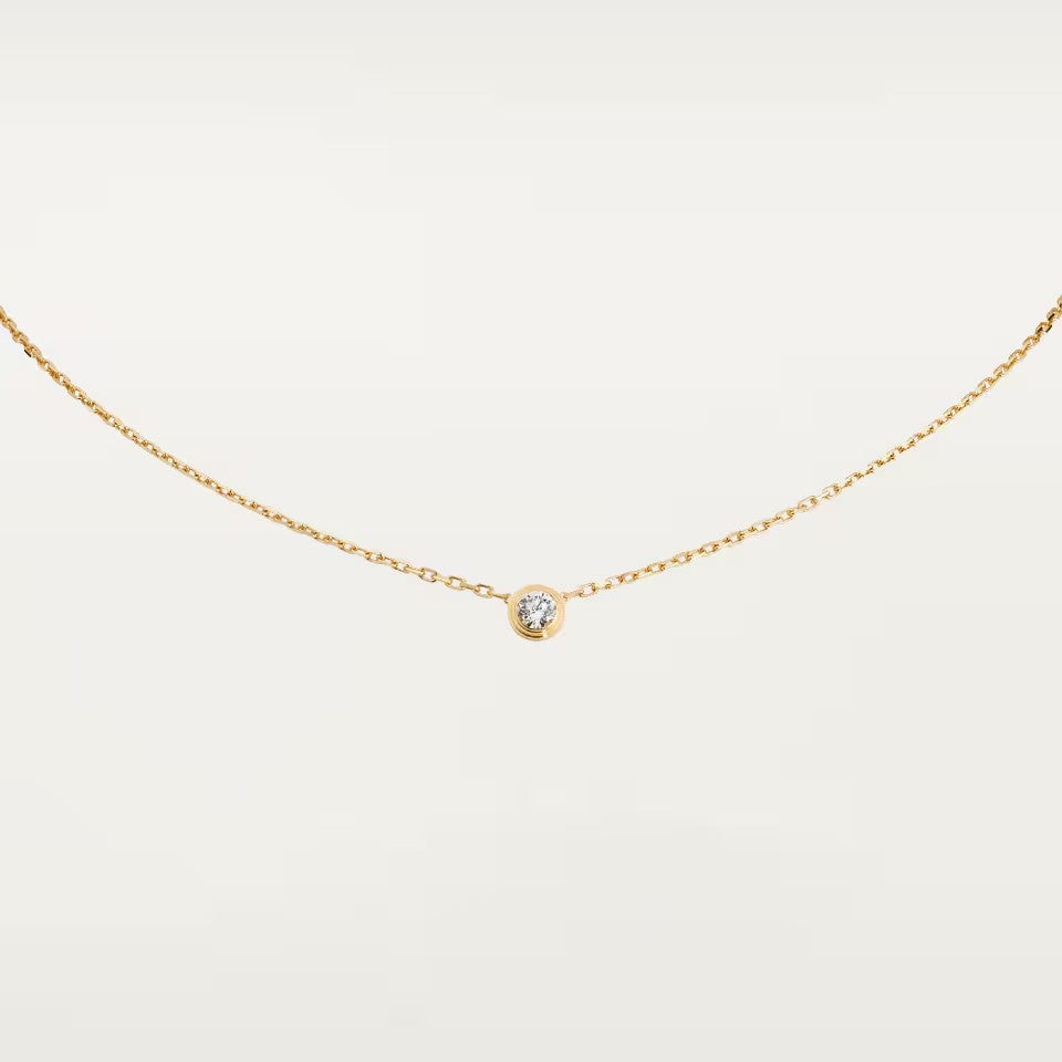 [Noble Aura jewelry]DAMOUR DIAMOND NECKLACE