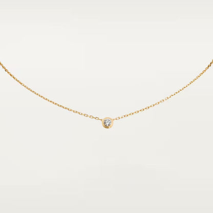 [Noble Aura jewelry]DAMOUR DIAMOND NECKLACE